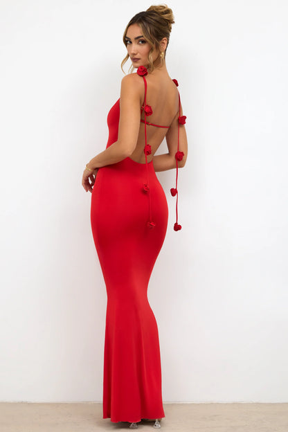 Rubee Maxi Dress - Scarlett Red