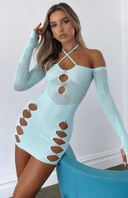 Ibiza Dress - Blue