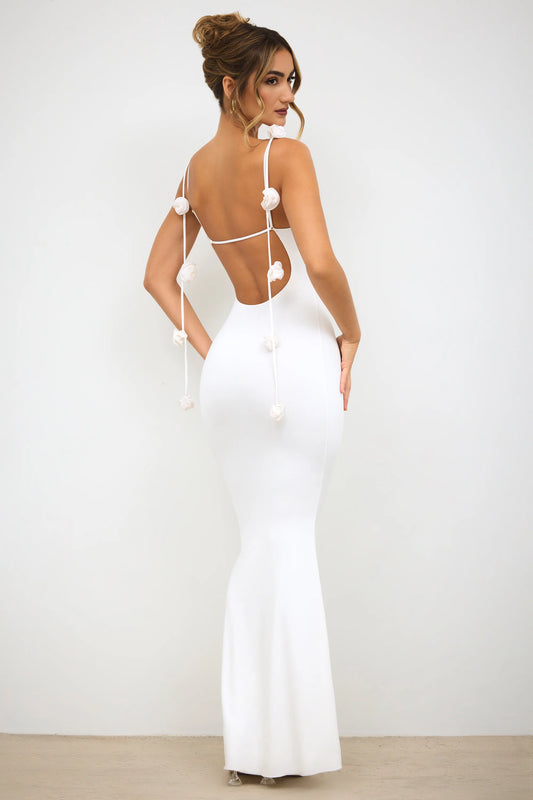 Rubee Maxi Dress - White