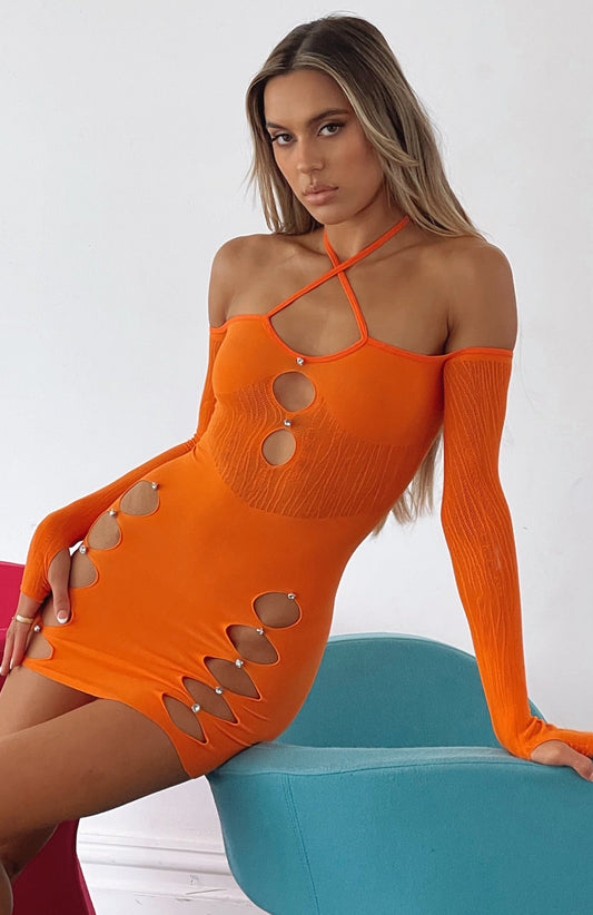 Ibiza Dress - Orange
